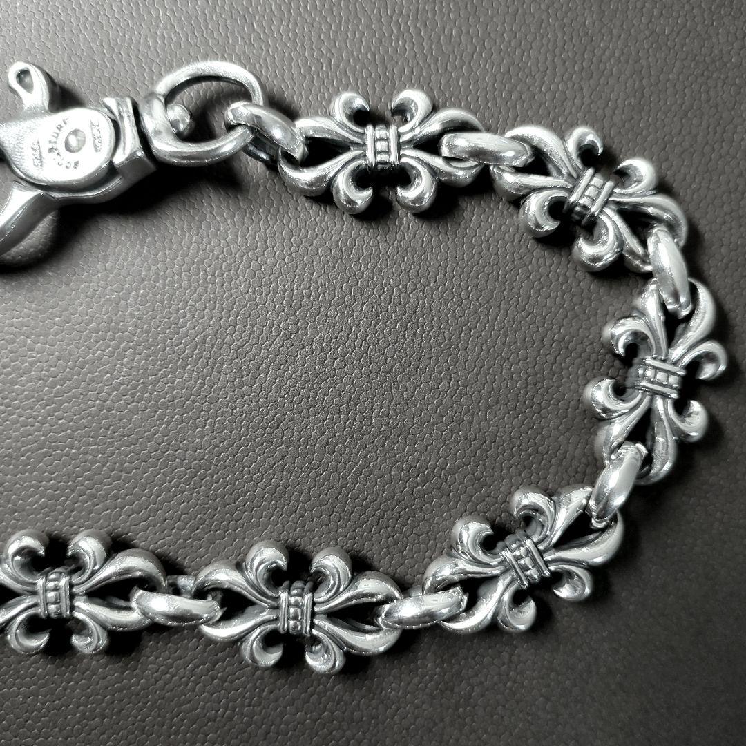 シンズスカルプチャー　オープンリリーウォレットチェーン　シルバー925