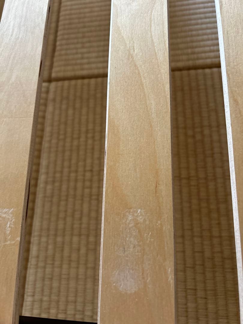 c*g様 無印　木製ベッドフレーム　シングル　足は取り外せます