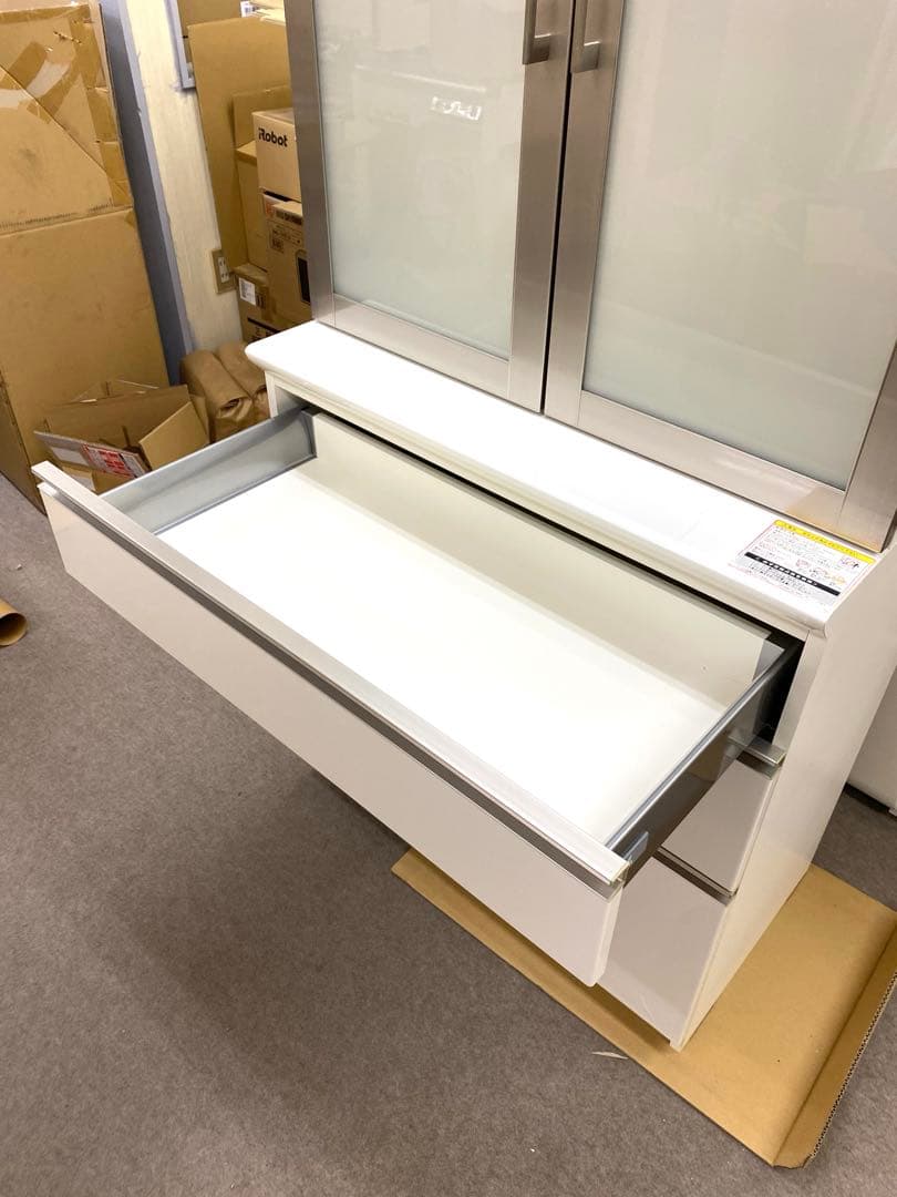 パモウナ　食器棚　ホワイト上台　値下げ