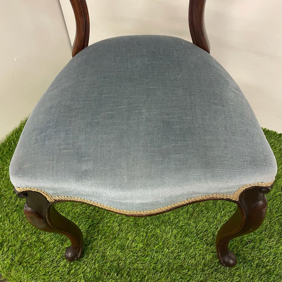 アンティークチェア バルーンバックチェア