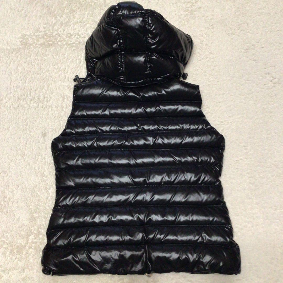 PYRENEX ブラック ダウンベスト XXS 34