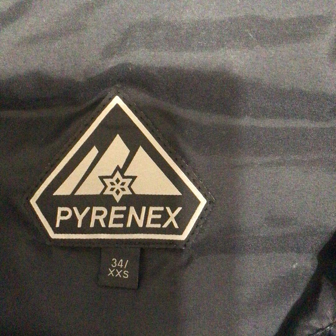 PYRENEX ブラック ダウンベスト XXS 34