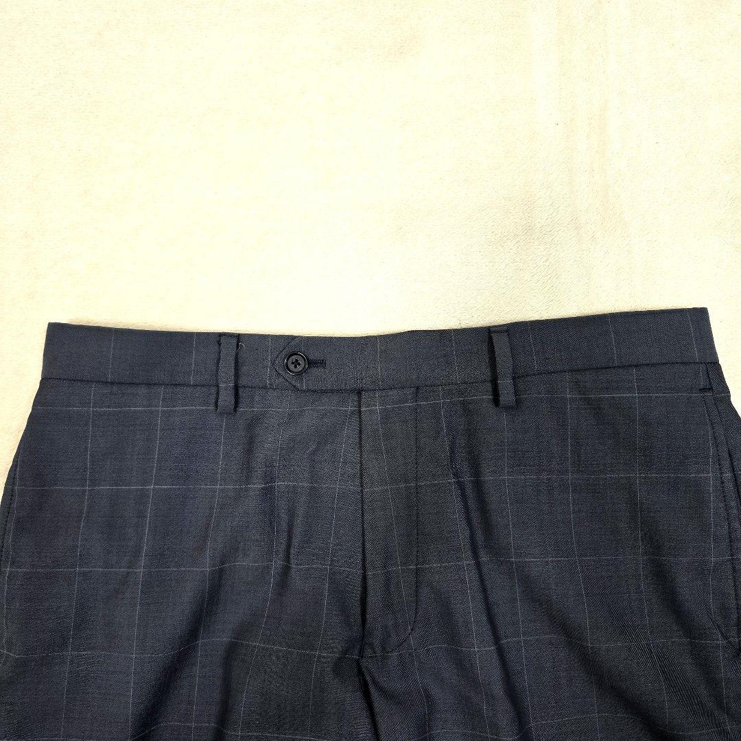 グリーンレーベルリラクシング シルク セットアップスーツ ペンチェック 48