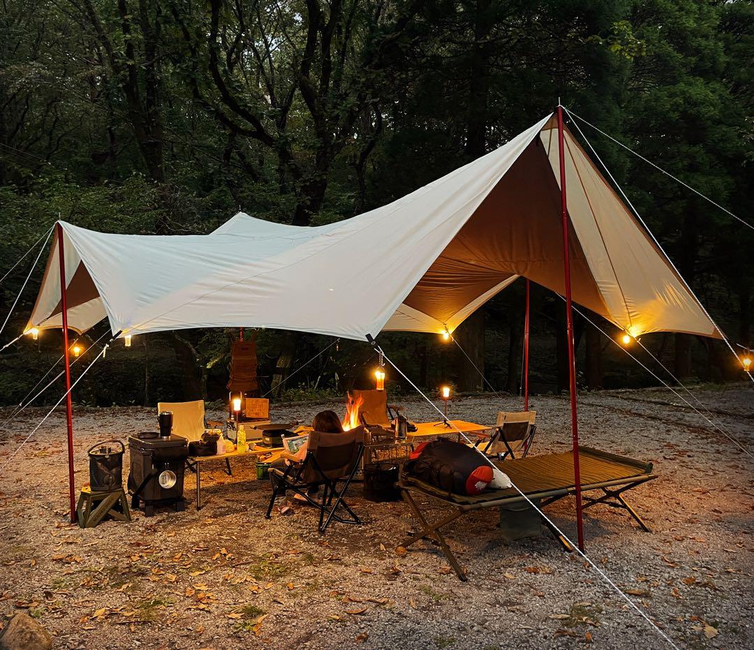 【美品2回使用】TAKIBIタープ　オクタ　スノーピーク