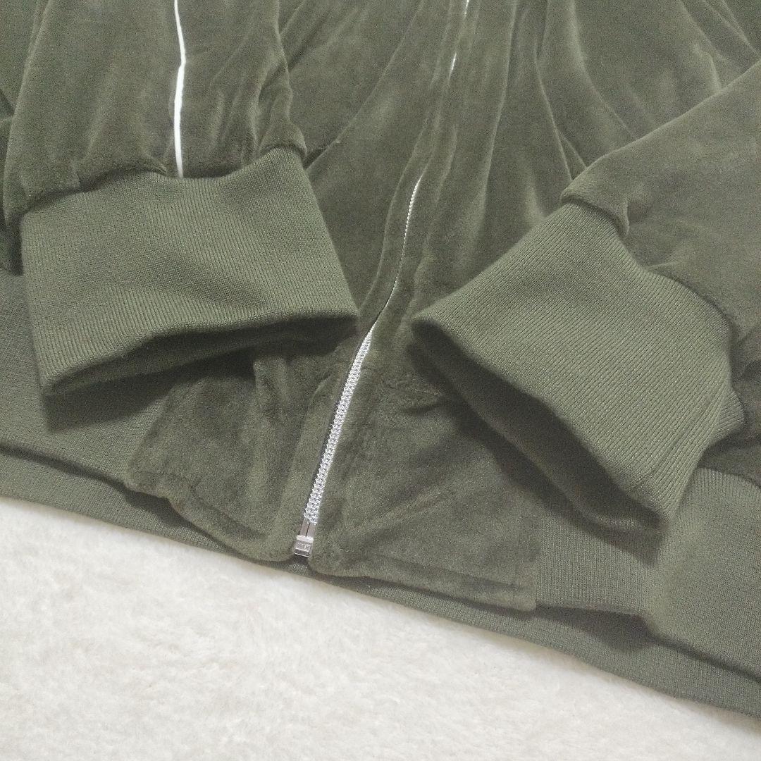 dawn of proof　ベロア　ジャージ　セットアップ　　カーキ　オリーブ