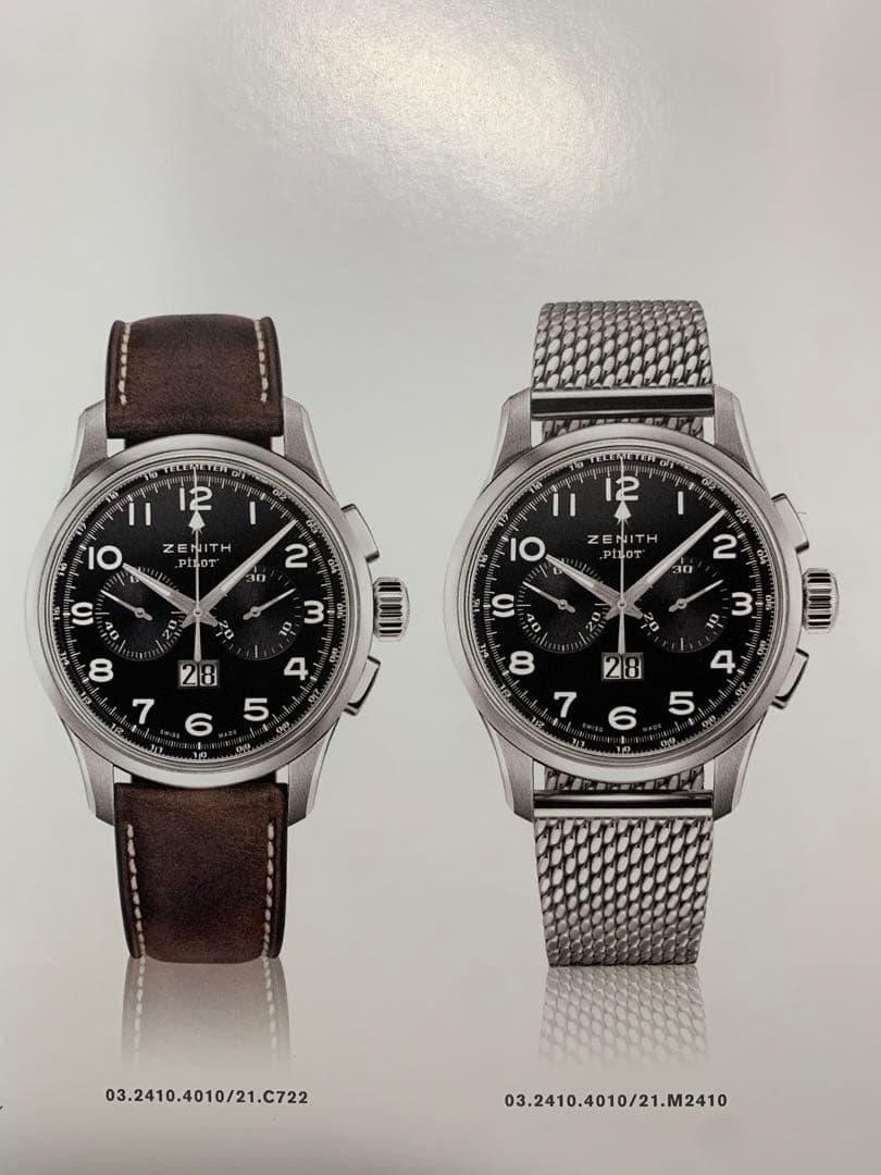 honyainu　ゼニス 純正メッシュベルト 21mm ※訳アリ