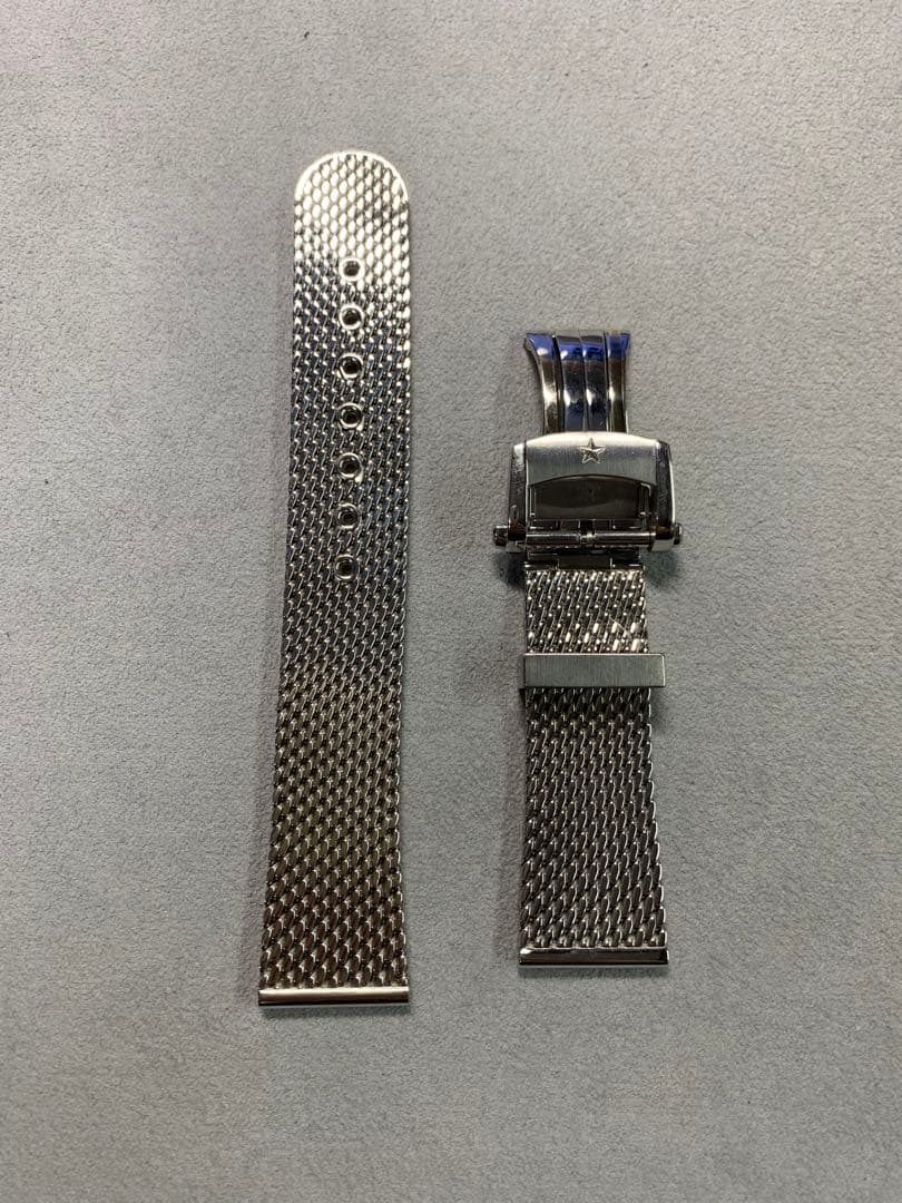 honyainu　ゼニス 純正メッシュベルト 21mm ※訳アリ