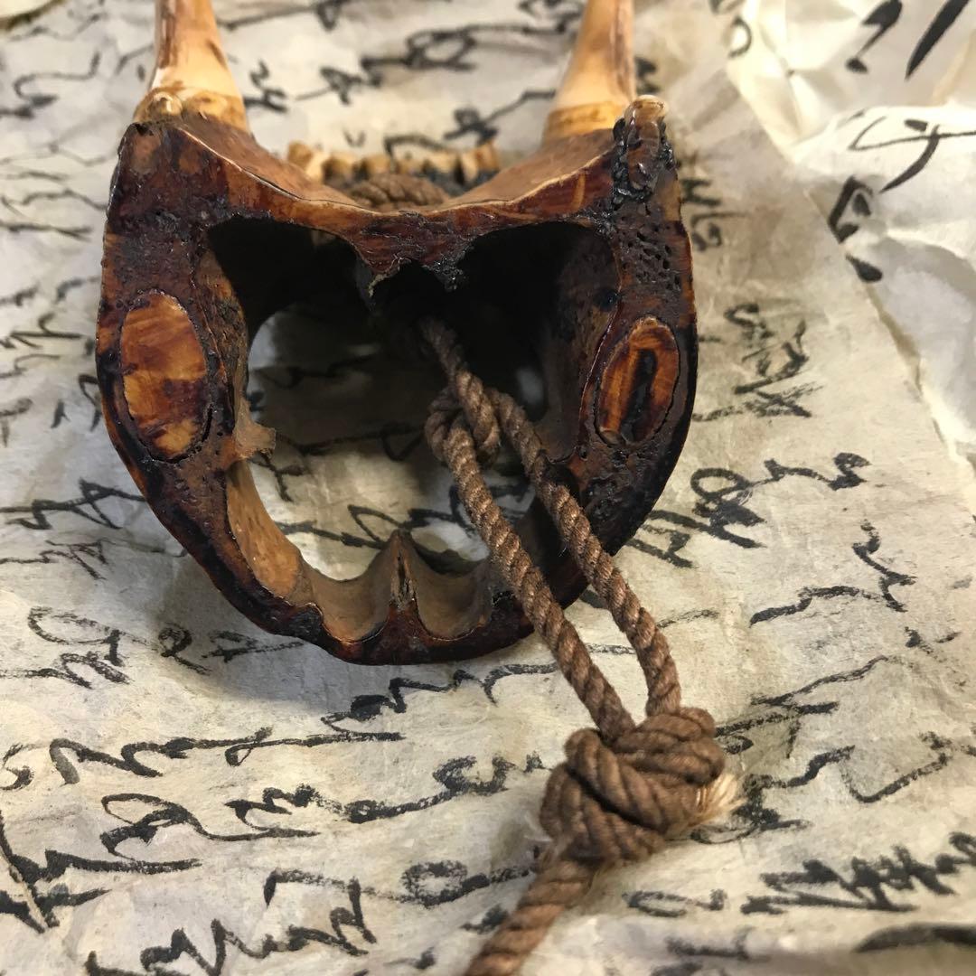 獣牙　根付　呪物　ニホンオオカミ　熊