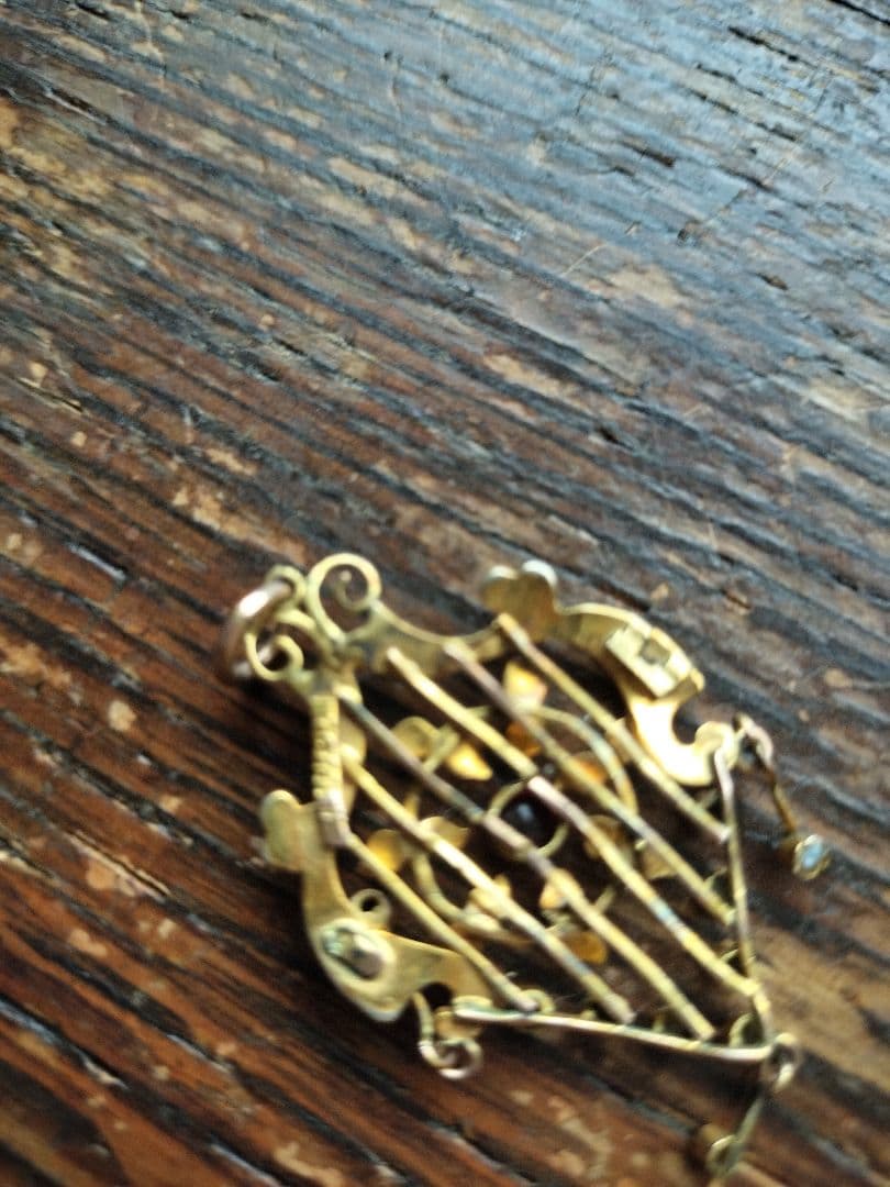 イギリスアンティークシードパールのペンダントヘッド