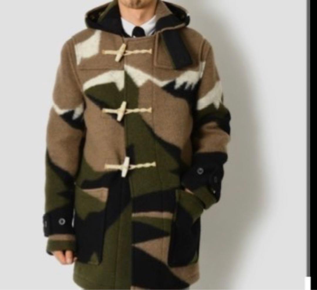 希少)グローバーオール ダッフルコート カモフラ 迷彩 ウールGloverall