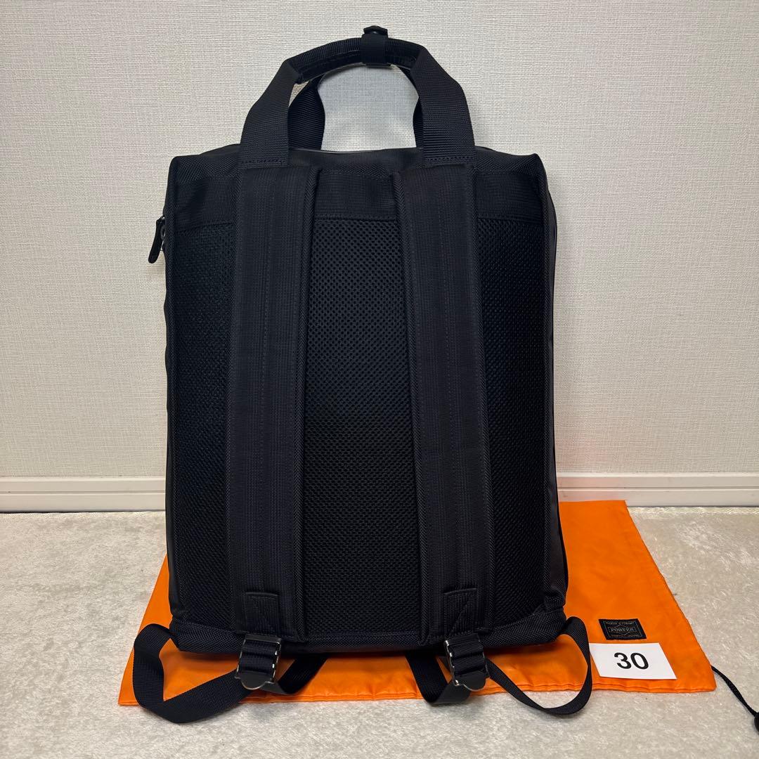 30 美品　ポーター　ステージ　リュック　バックパック　ブラック
