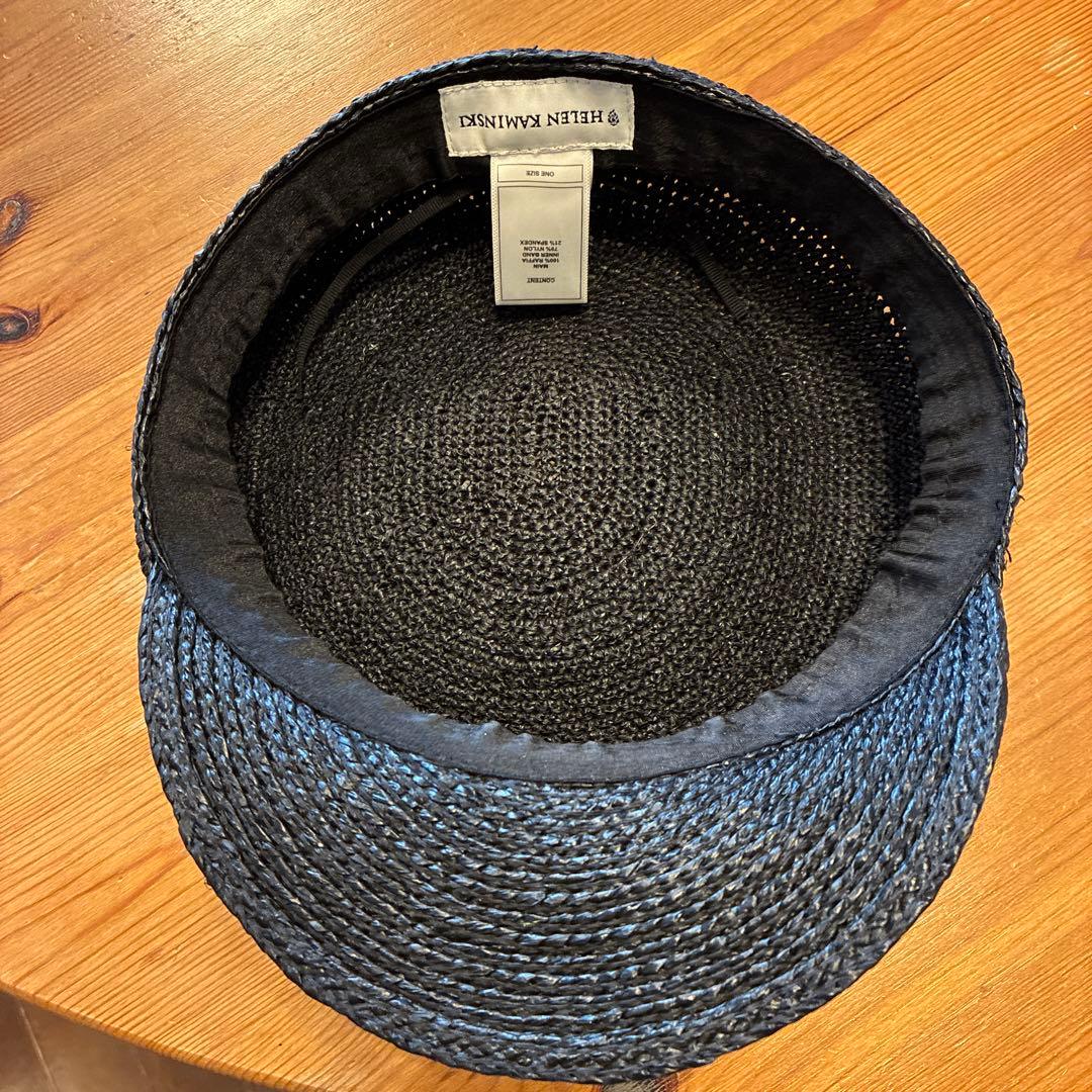 ヘレンカミンスキー★ラフィア キャスケット帽子