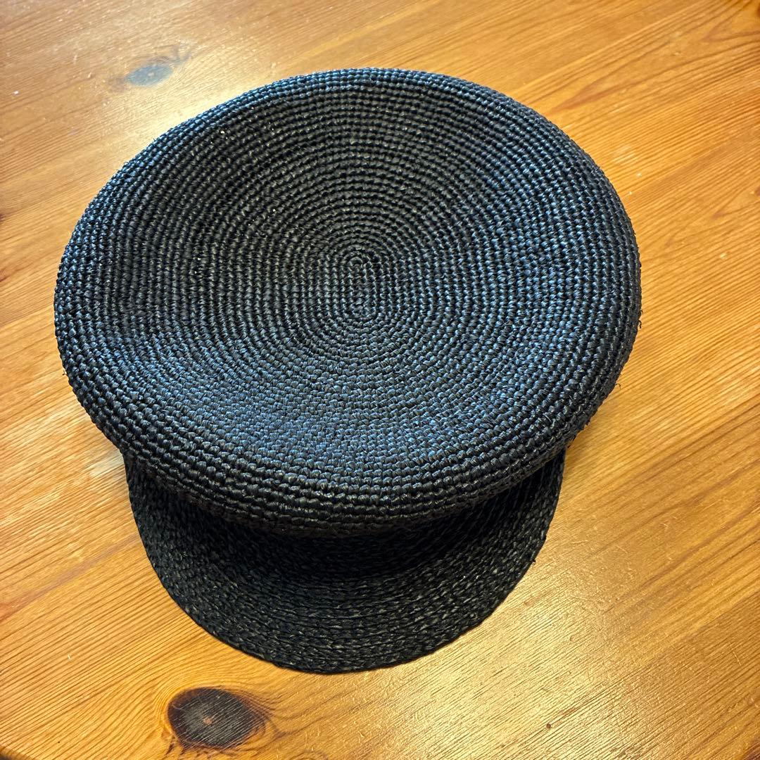 ヘレンカミンスキー★ラフィア キャスケット帽子