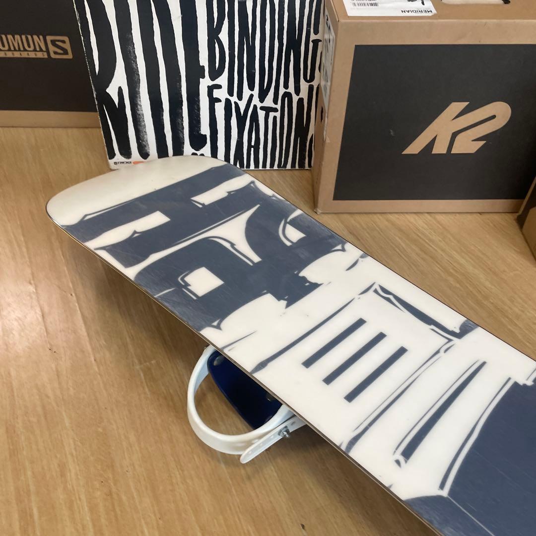 眞空雪板等　国産名機　バインディング付スノーボードセット　OGASAKA製造