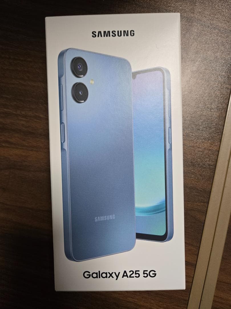 【新品】Samsung Galaxy A25 5G ブルー