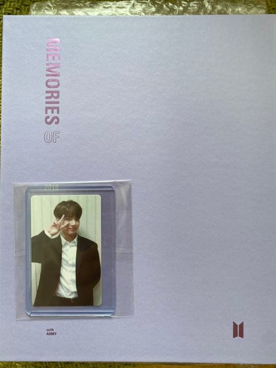 BTS Memories2018 DVD ジョングクトレカ入り　日本語字幕