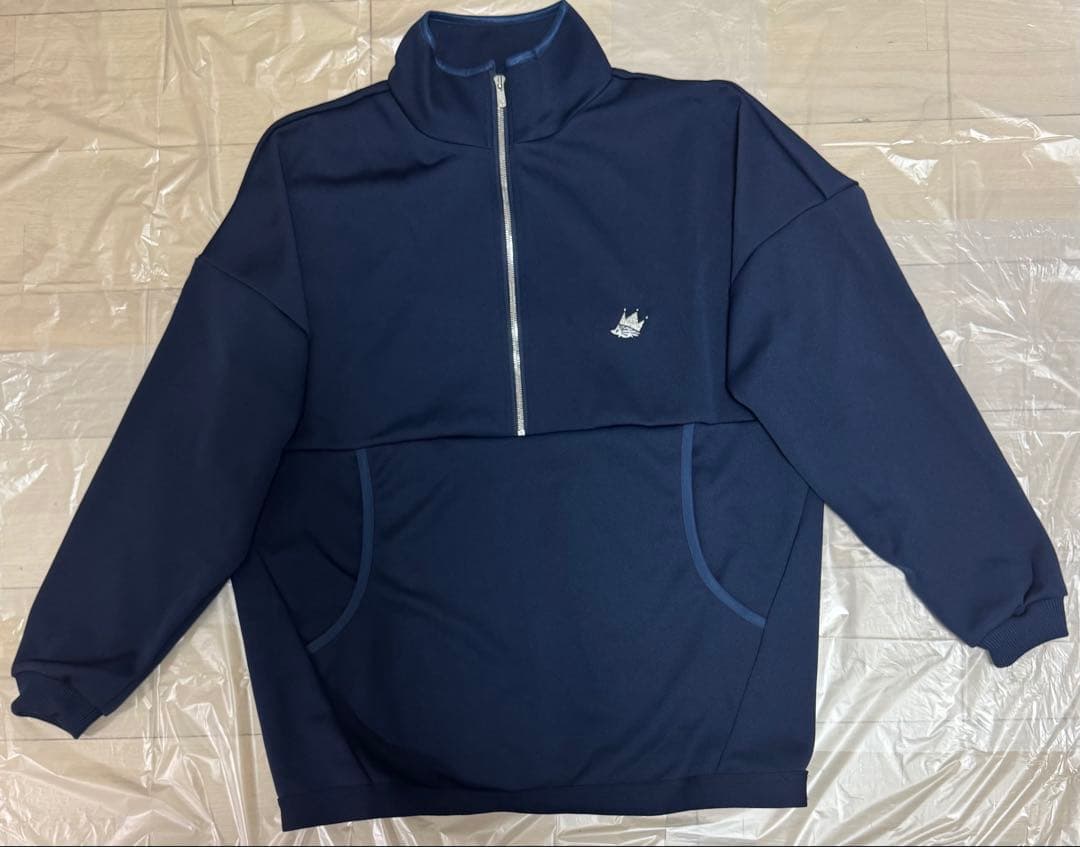 CROWNAFAIR CLUBHAUS クラブハウス ハーフジップ スウェット