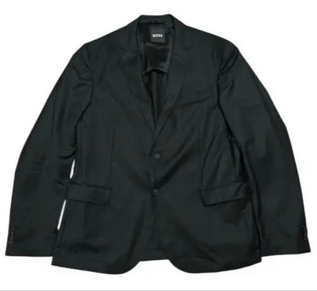 HUGO BOSS ヒューゴボス サマースーツセットアップ ブラック サイズ56