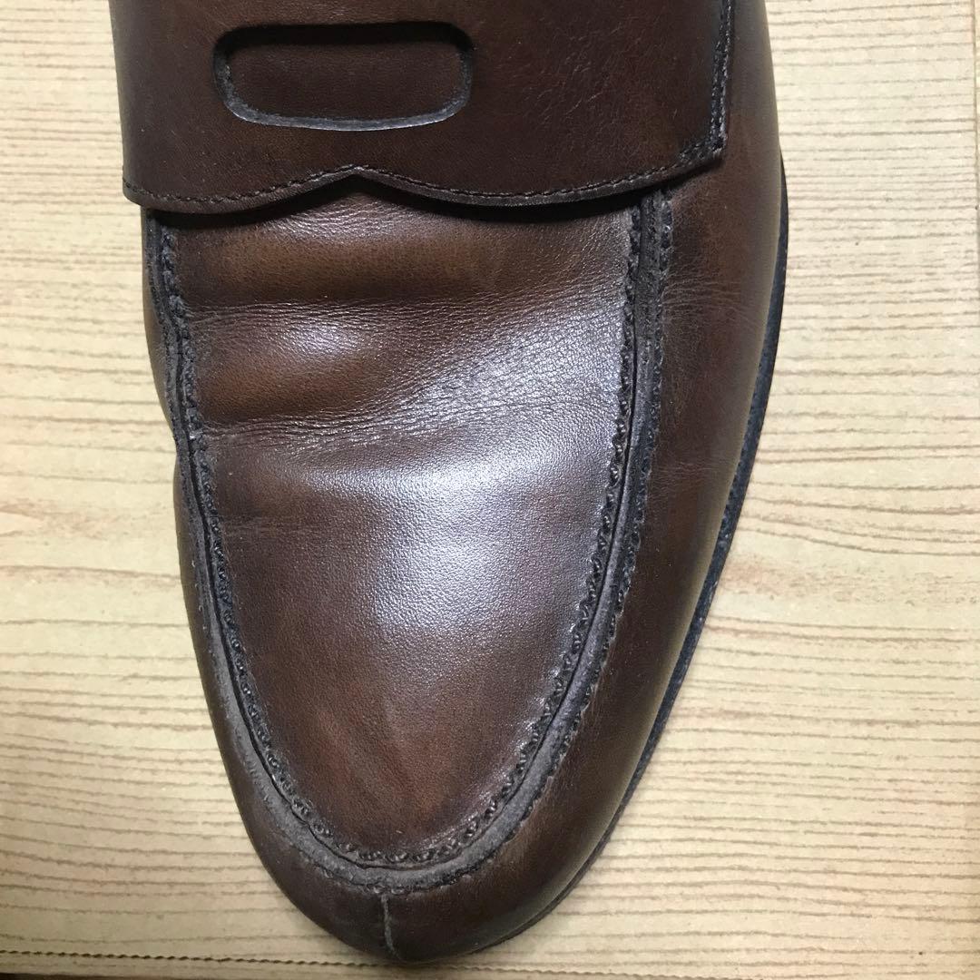 ユニオンインペリアル　ローファー　ブラウン　25.5相当　7 1/2