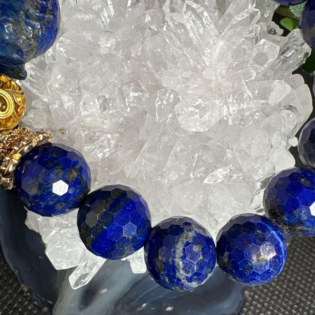 ＊みーにゃん様お取置き1/23＊ラピスラズリ　ベビードラゴン　ミラーボールカット