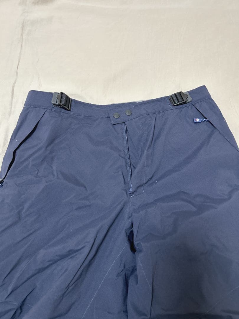 montbell xlサイズ オレンジジャケット ネイビー パンツセット