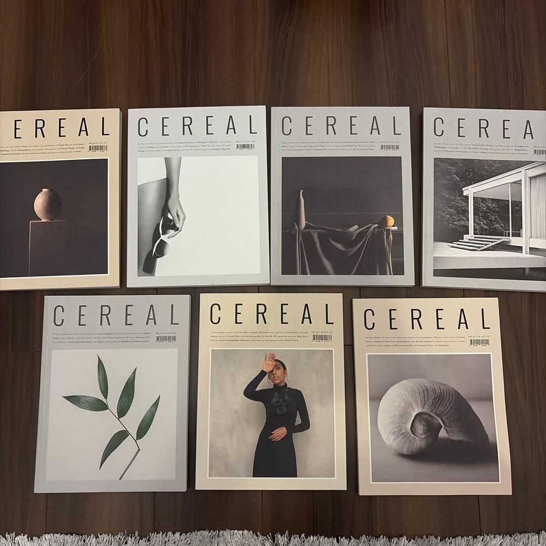 【バラ売りOK】CEREAL 雑誌セット VOL.13-20 ※17以外