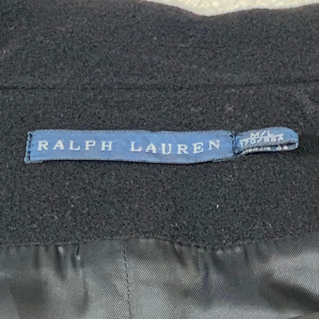 6154. 【極美品】レア! RALPH LAUREN カシミヤ混 ケープコート