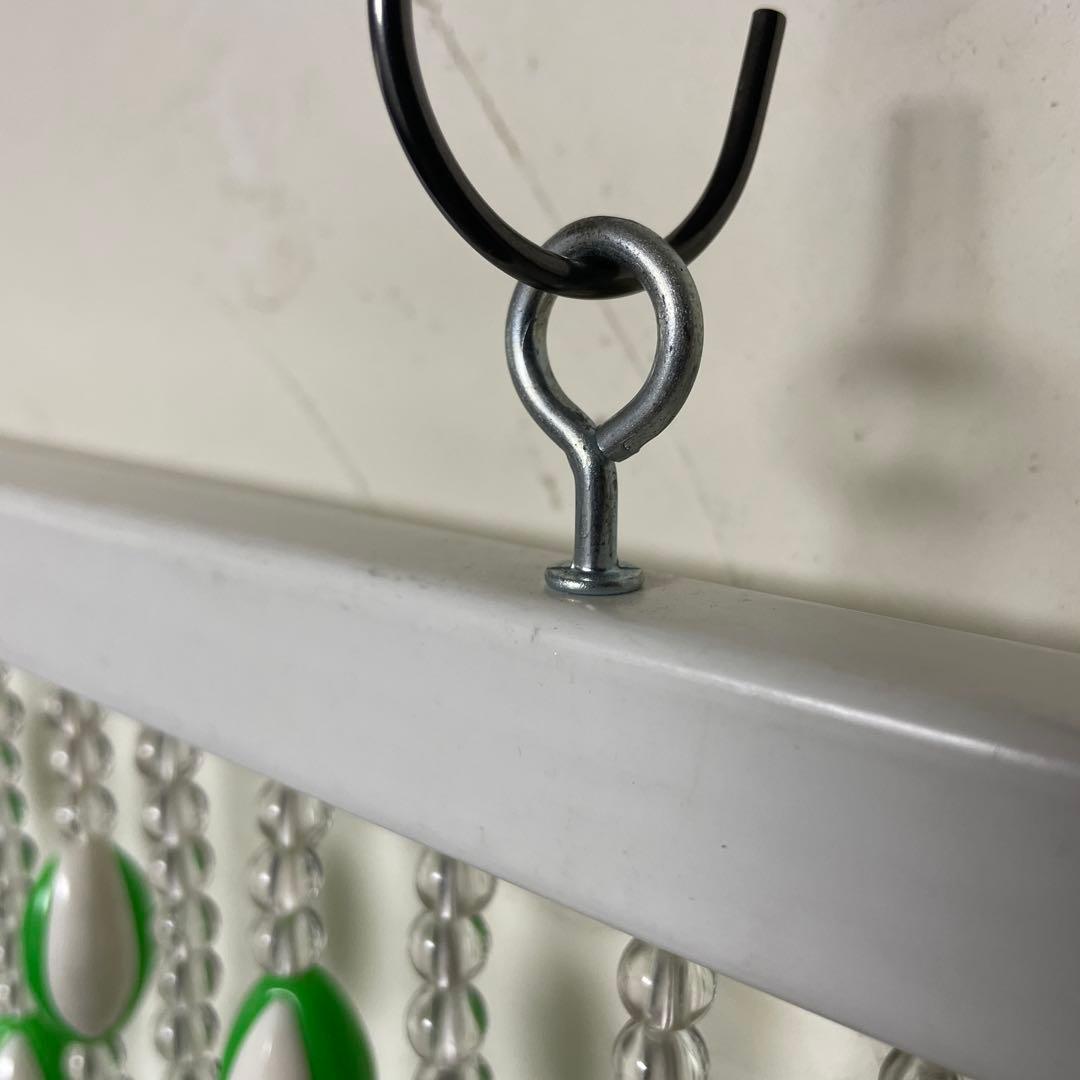 昭和 レトロ ポップ 珠 のれん 暖簾 ビーズ プラ