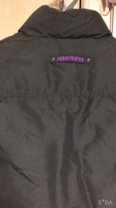 パーリーゲイツ　リバーシブル　ダウンベスト