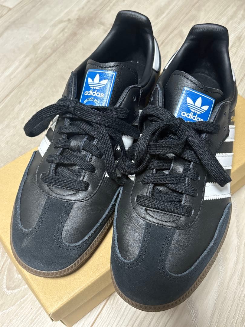 ぴこ　adidas Samba OG ブラック　スニーカー　25cm