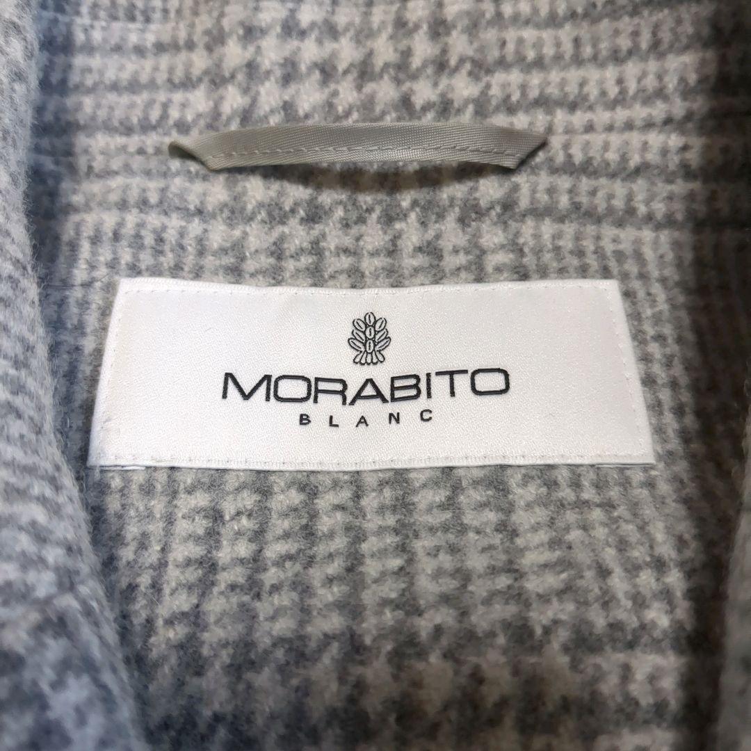 専用極美品✨MORABITO BLANC チェスターコート グレンチェック