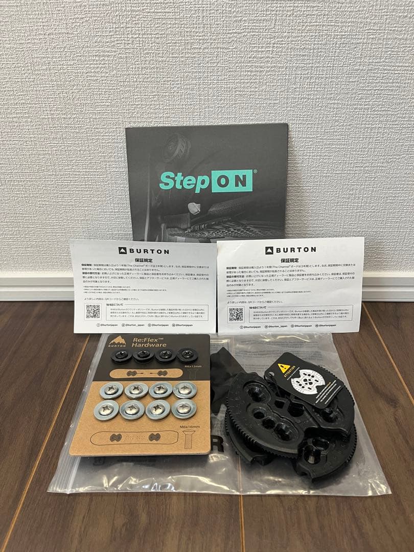 Burton step on ruler 2点SET