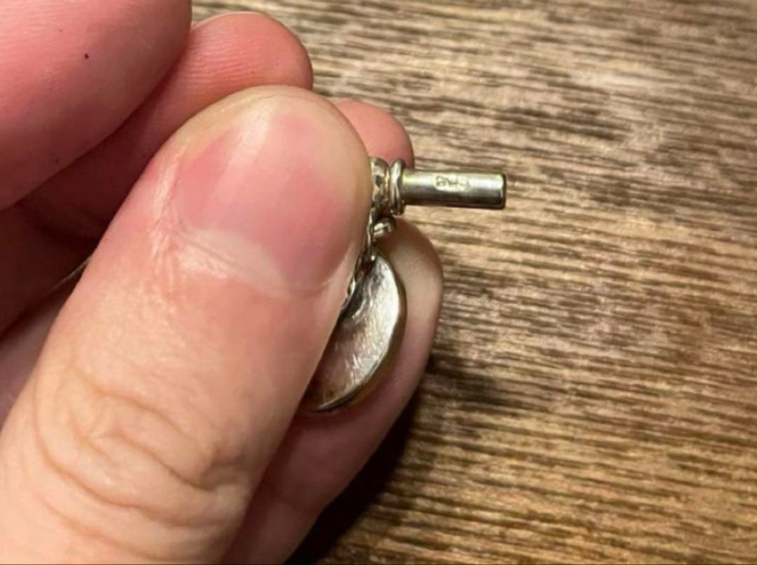 POLO RALPH LAUREN ロゴ刻印　カフス シルバー925