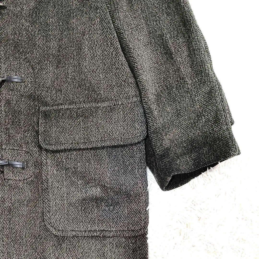 美品♪︎Burlington ヘリンボンダッフルコート イギリス製
