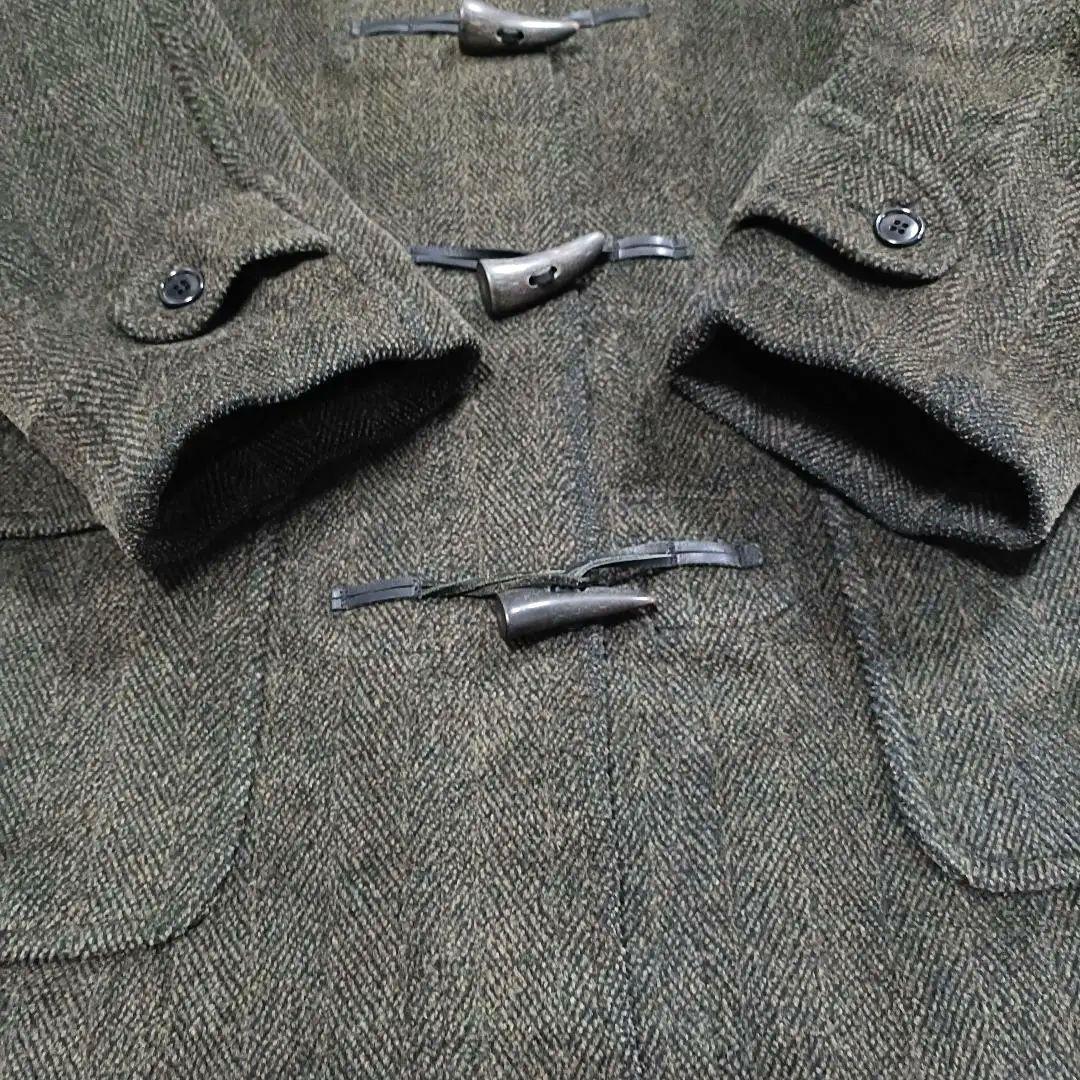 美品♪︎Burlington ヘリンボンダッフルコート イギリス製