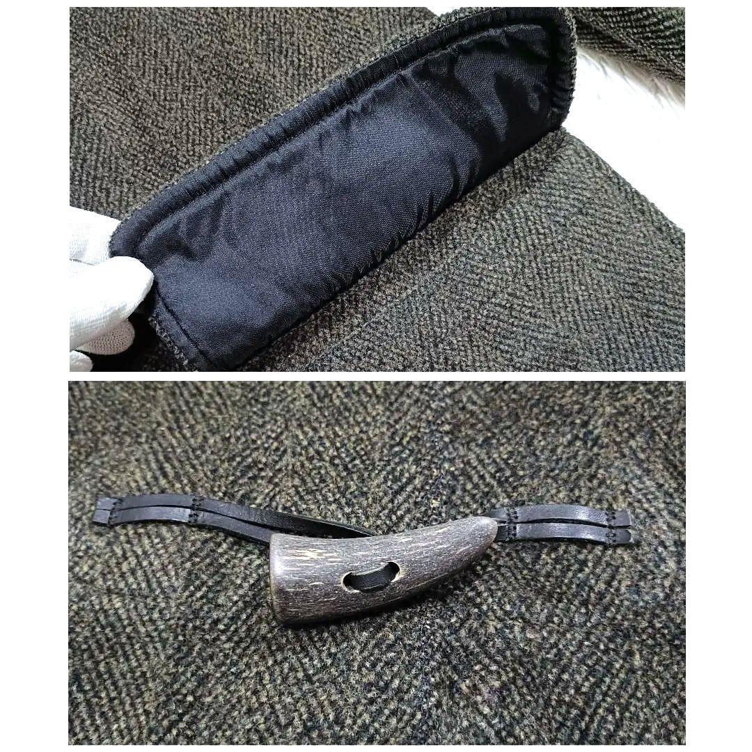 美品♪︎Burlington ヘリンボンダッフルコート イギリス製