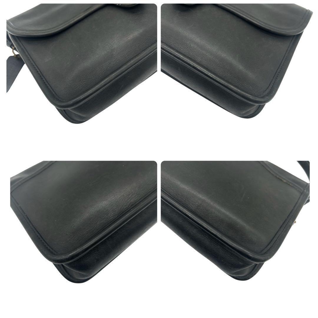 1041 Vintage Coach セカンドバッグ クラッチバッグ 黒