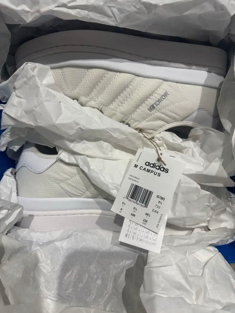 adidas MONCLER M CAMPUS スニーカー新品未使用24限定完売