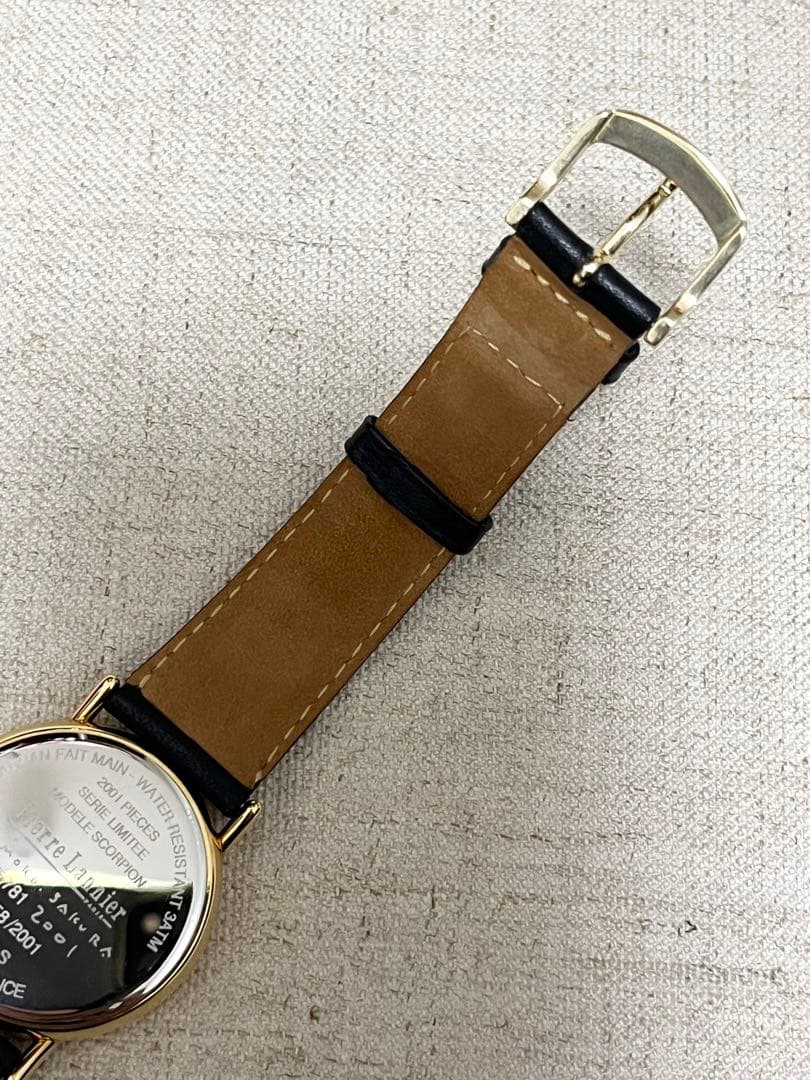 稼働品 ピエールラニエ 腕時計 さくらももこ　2001本 限定　さそり座