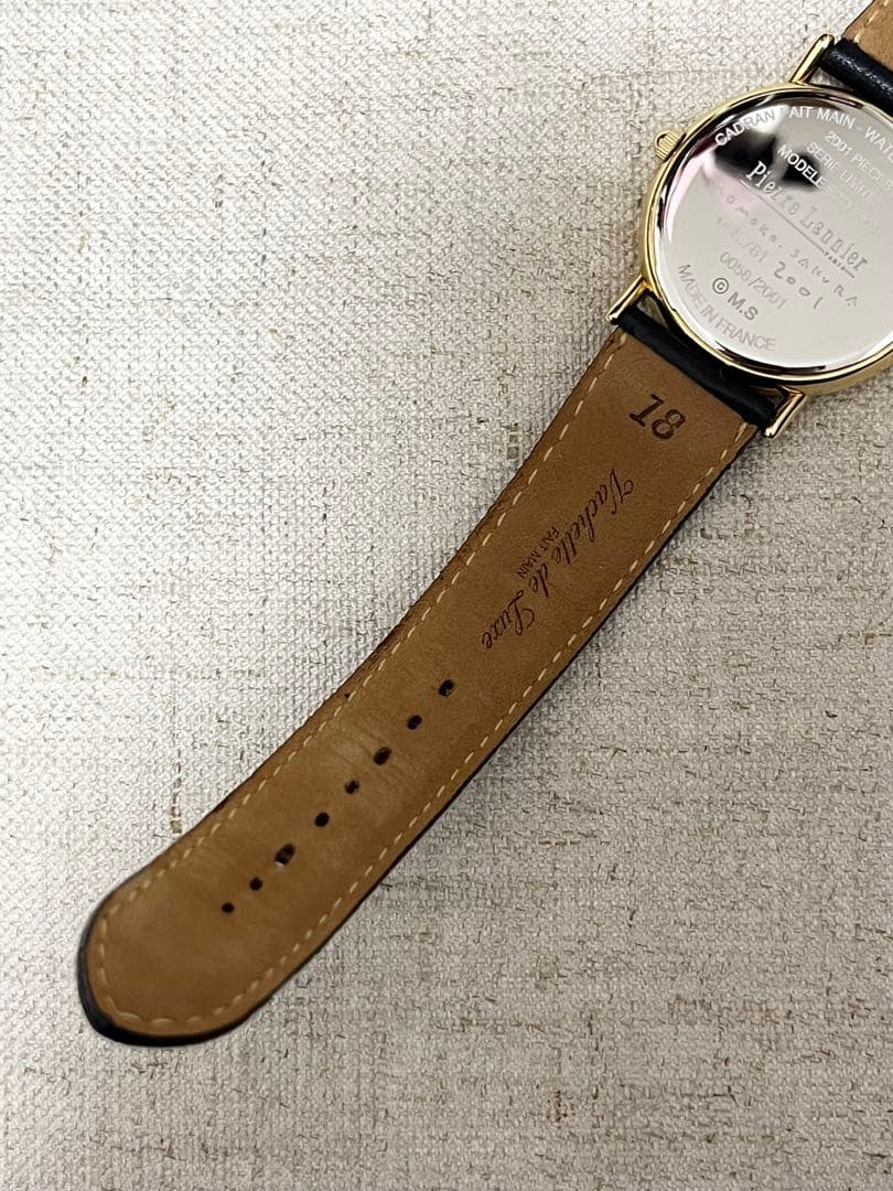 稼働品 ピエールラニエ 腕時計 さくらももこ　2001本 限定　さそり座