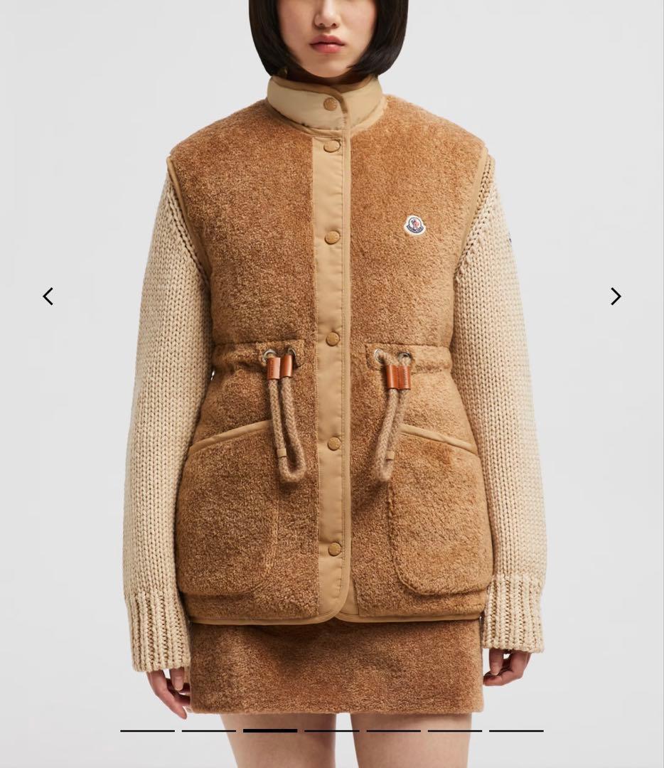 新品正規店購入モンクレール　BOSTベスト　テディ　¥281,600 ダウン