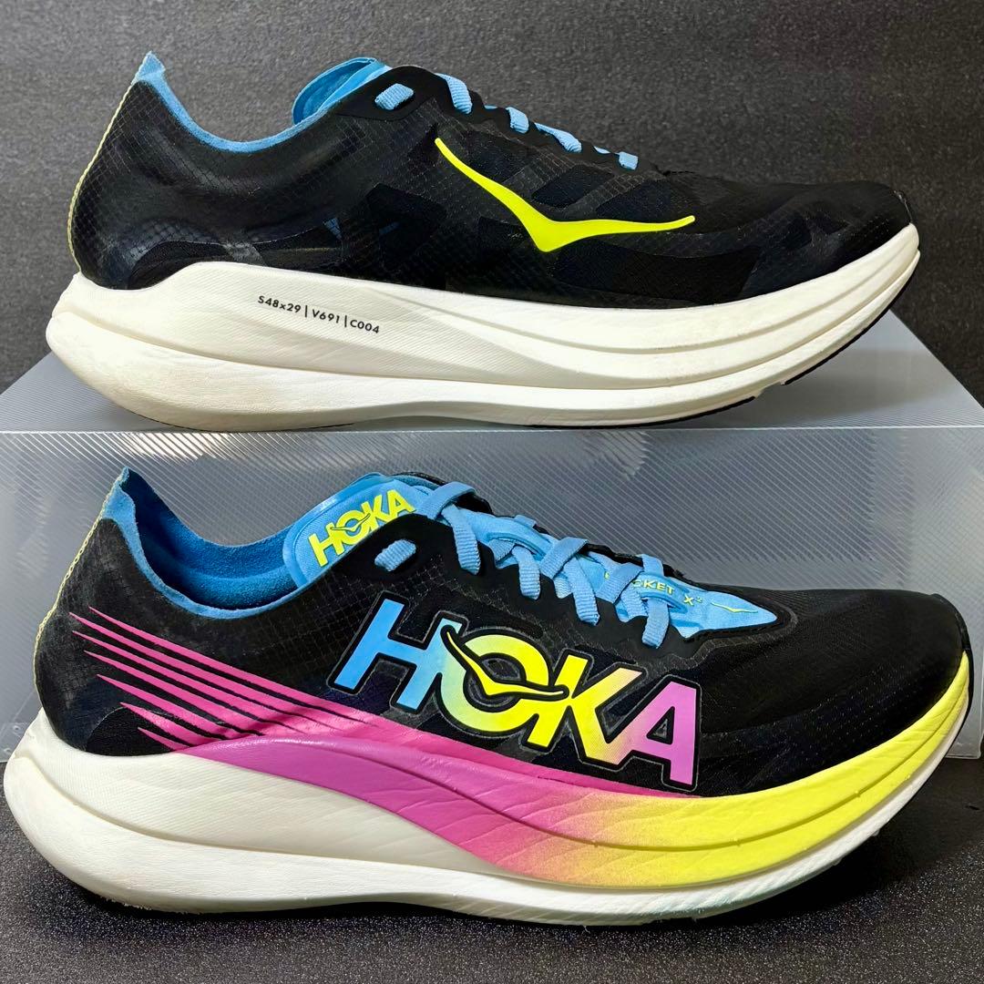 【国内正規品】HOKA ROCKET X2 28.0cm（ホカオネオネロケット）
