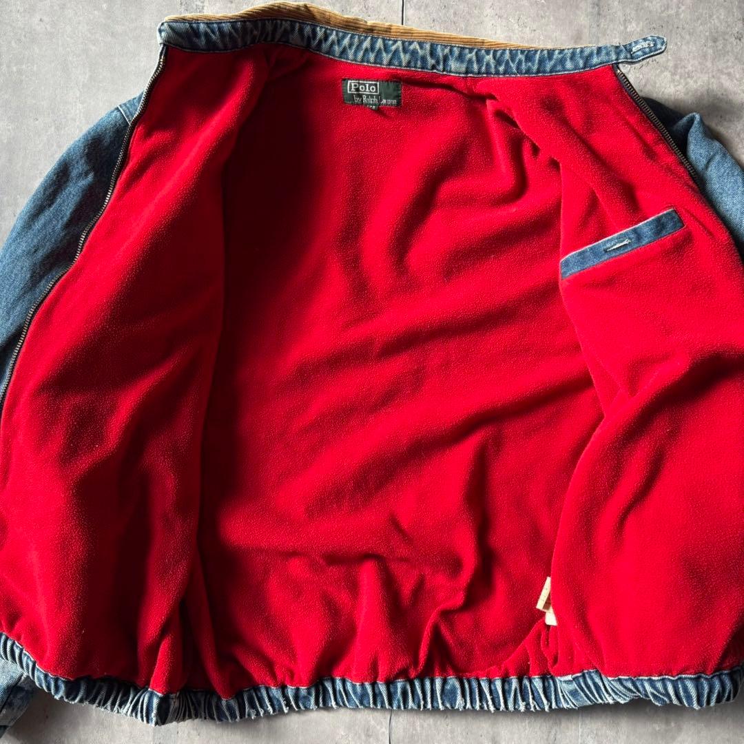 90's Polo Ralph Lauren 　デニム　スイングトップ