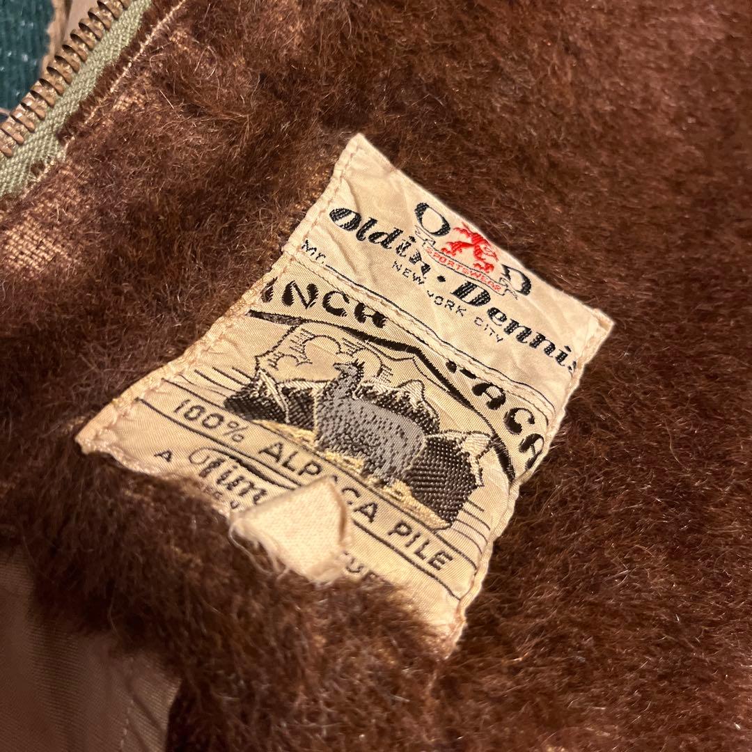 b15 50s 民間品 アルパカ 襤褸 vintage oldindannis