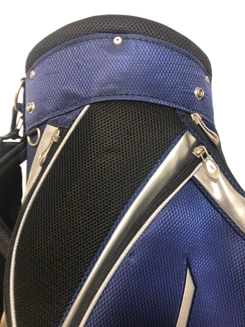 【送料込み】美品　MIZUNO ミズノ キャディバッグ ゴルフバッグ　軽量型