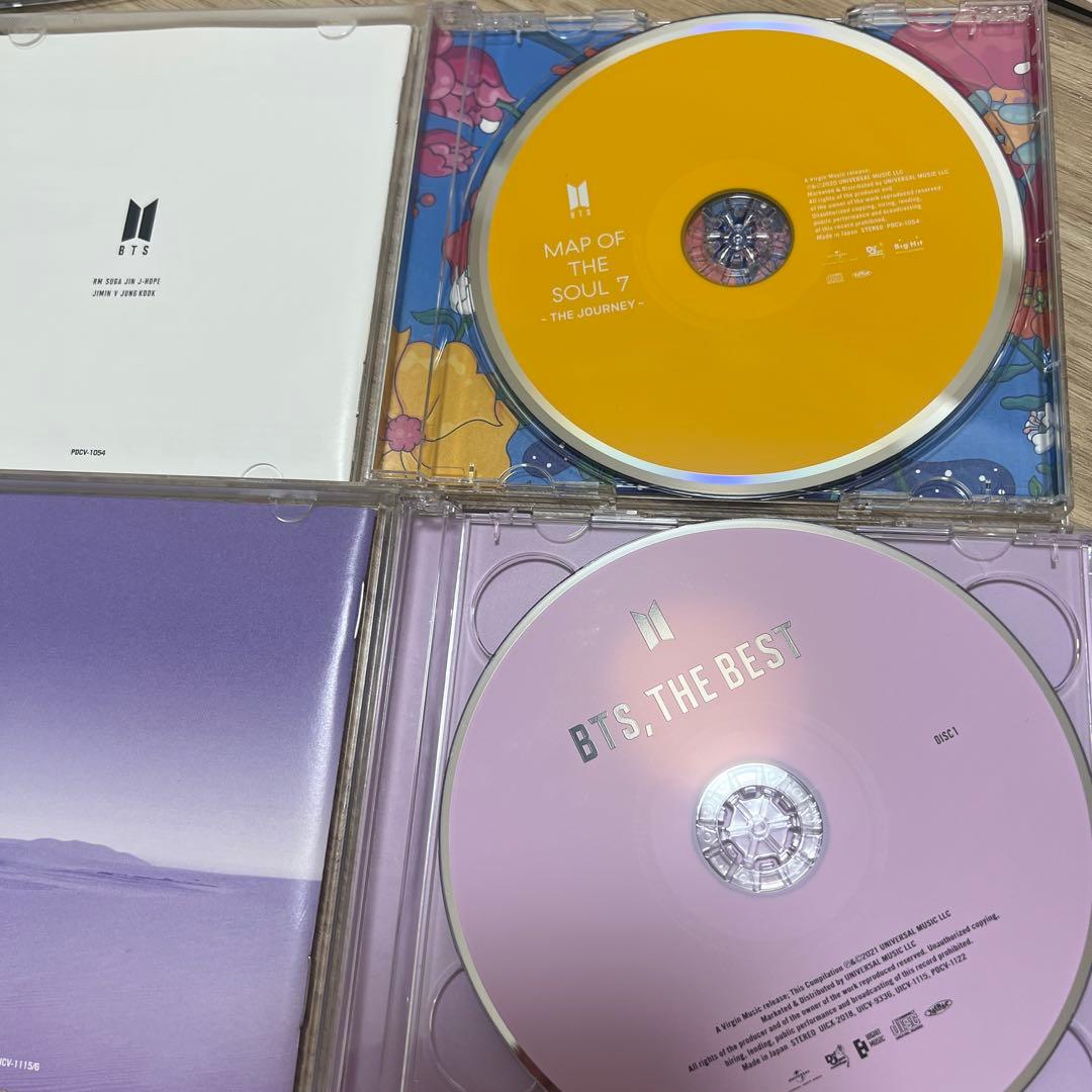 BTS⭐︎CD&DVDセット！！
