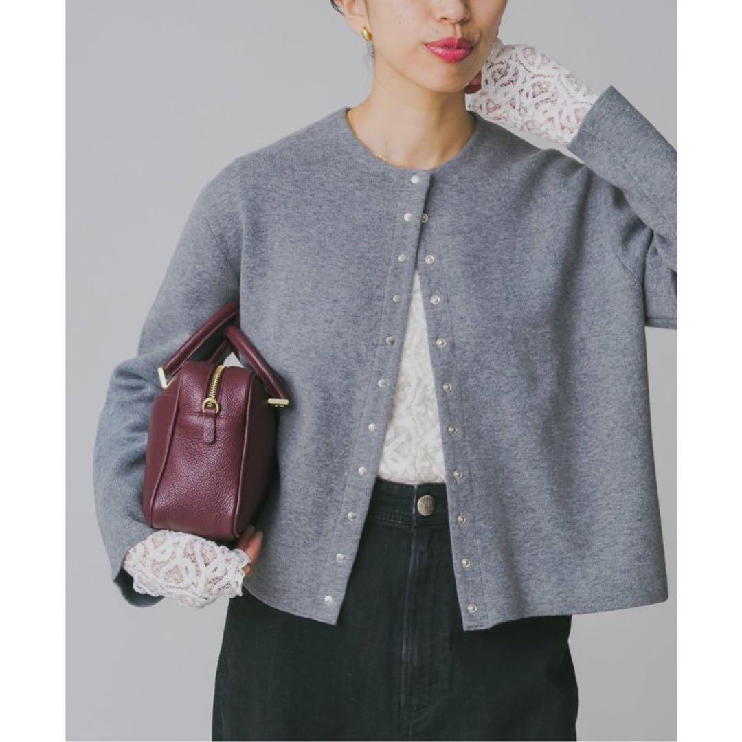 【新品未使用】IENAペイズリー ストレッチレースプルオーバー （ナチュラル）