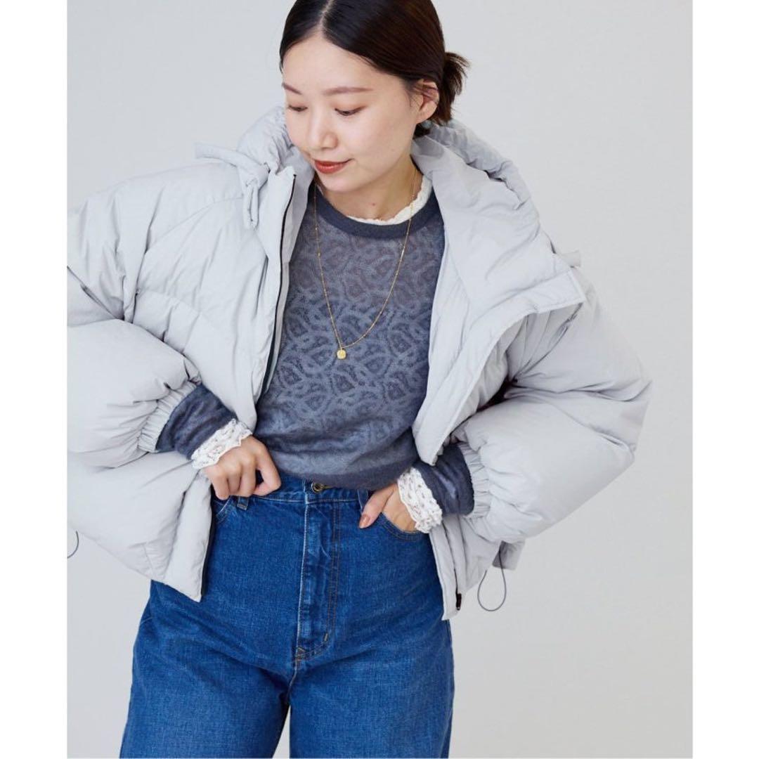 【新品未使用】IENAペイズリー ストレッチレースプルオーバー （ナチュラル）