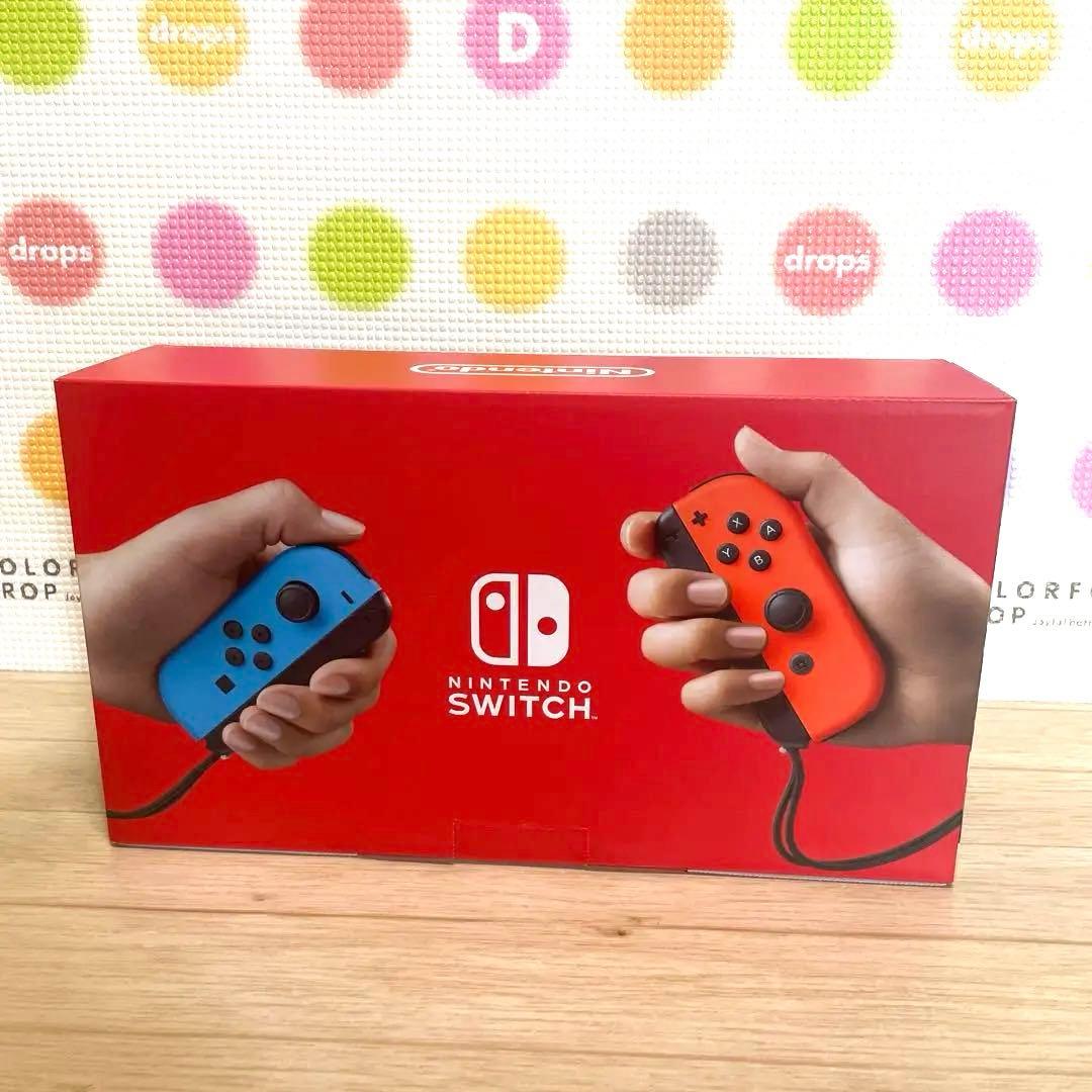 Nintendo Switch ネオンオレンジ・ブルーセット　マインクラフト付き