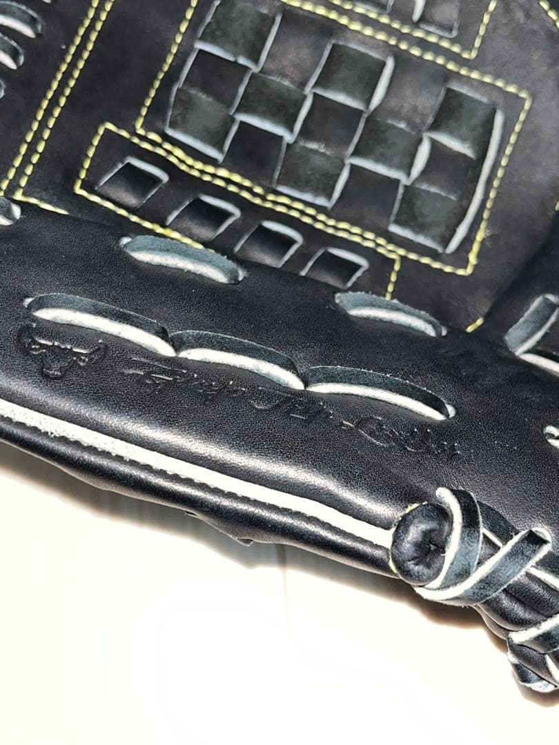 新品 型付け済 ミズノプロ 硬式グローブ 投手用 黒 5DNA